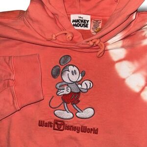 WALT DISNEY WORLD Hoodie Adult 3XL Tie Dye Mickey Mouse Mousewear Pullover